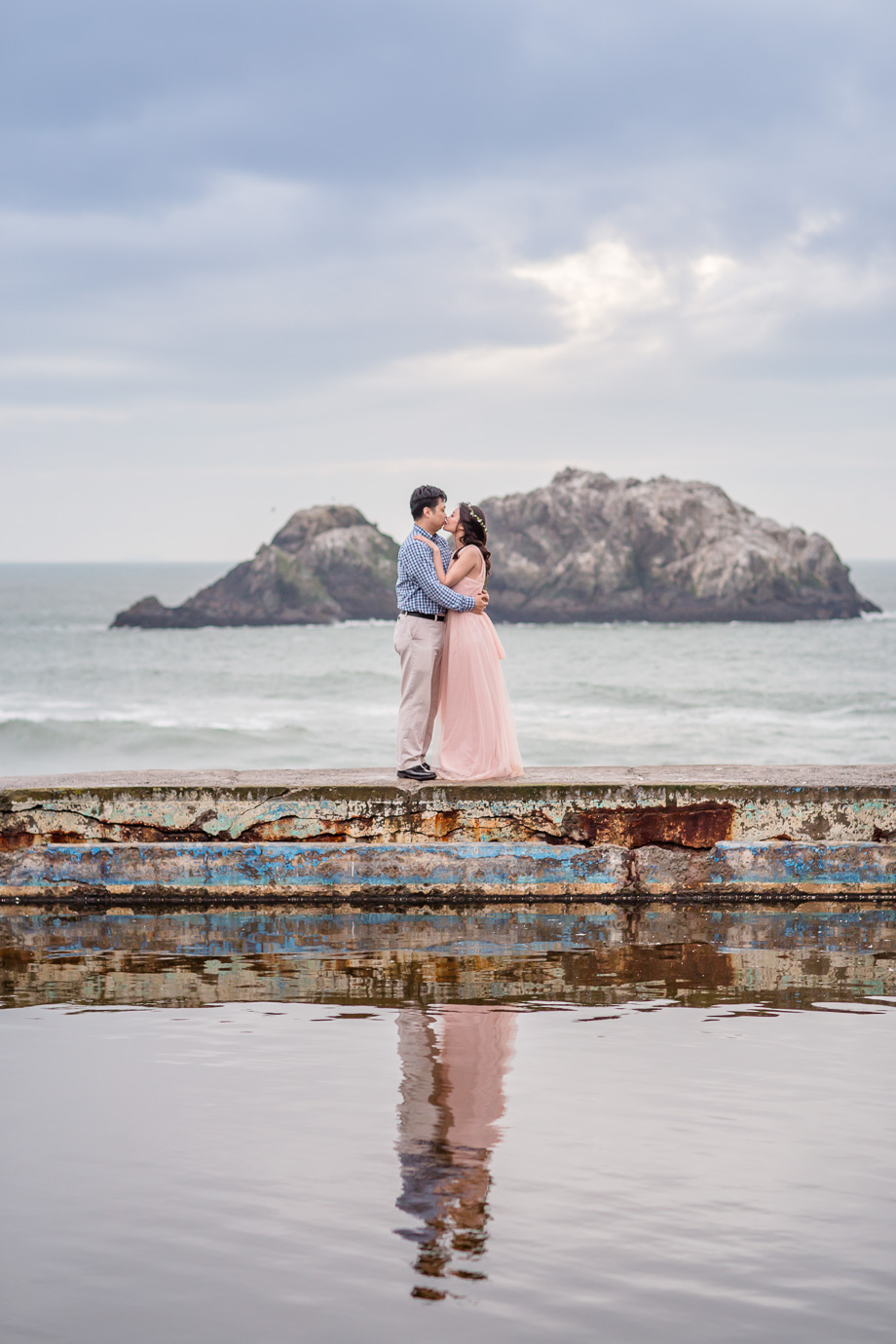 三藩市外景婚纱写真照 San Francisco pre-wedding portraits