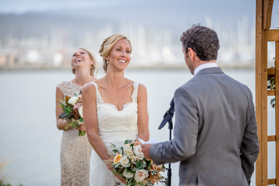 seaside wedding ceremony