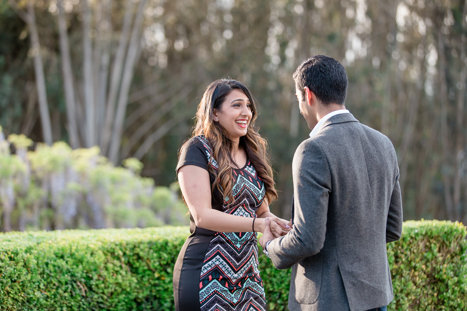 happy to see her boyfriend