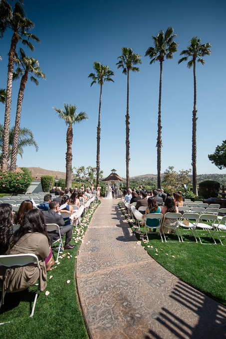 Indian Hill Golf Course wedding ceremony - San Francisco wedding photographer