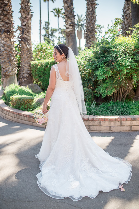 Riverside braidal portrait