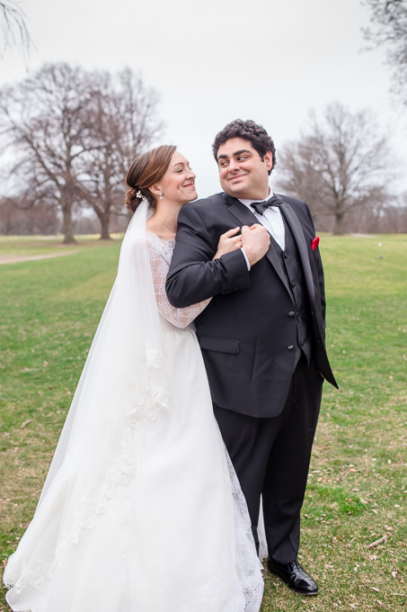 Dyker Beach Golf Club wedding portrait - San Francisco destination photographer