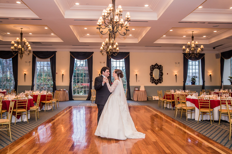 Dkyer Golf Course wedding reception hall