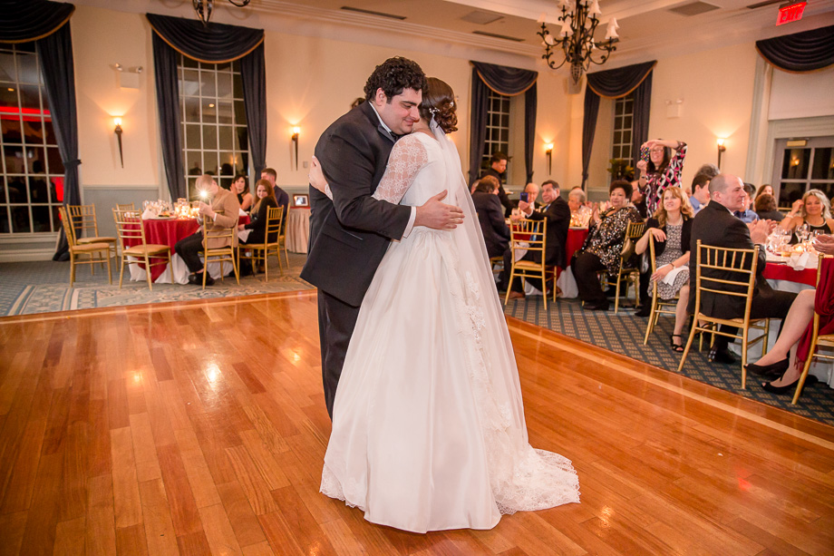 Dyker beach wedding first dance