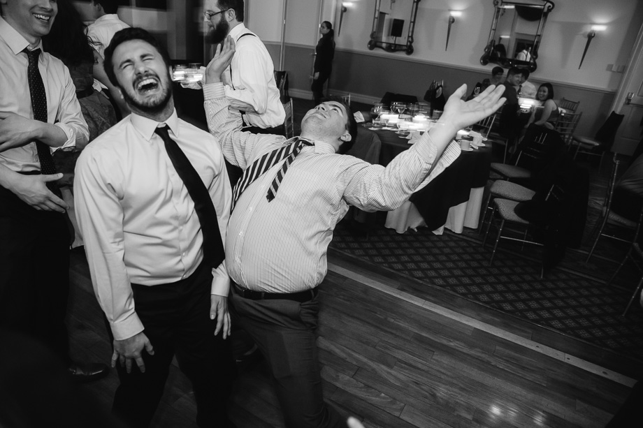 guests having fun on the dance floor