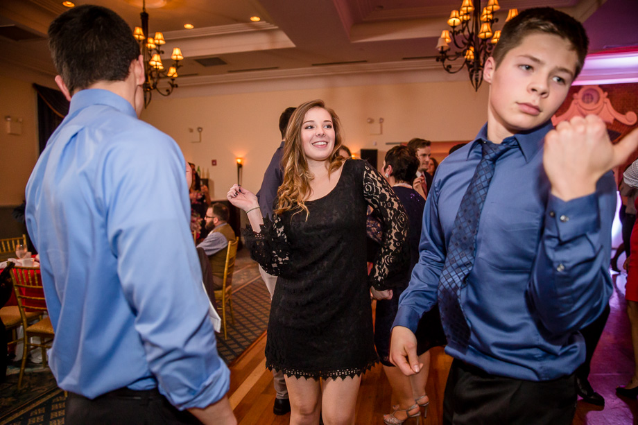 dancing at golf club