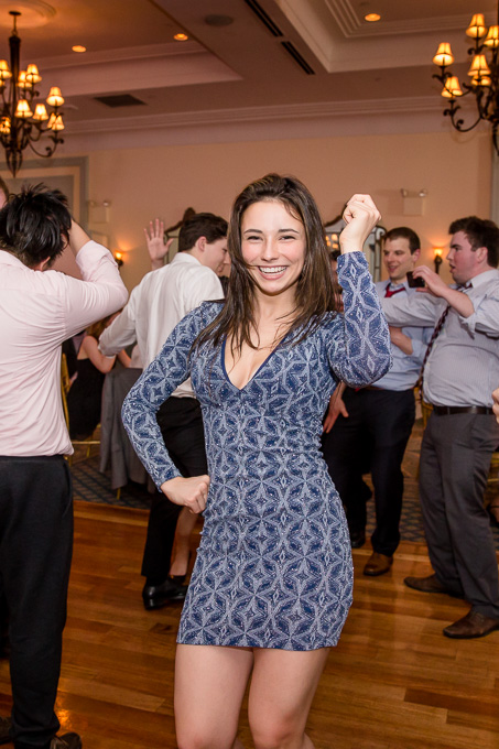 guest dancing at Dyker Golf Club