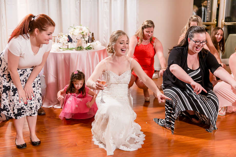 dancing at wedding reception