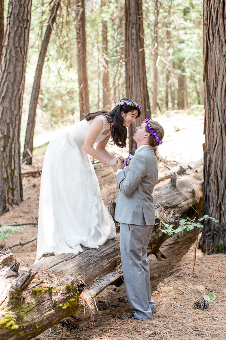 Yosemite Cathedral Beach wedding