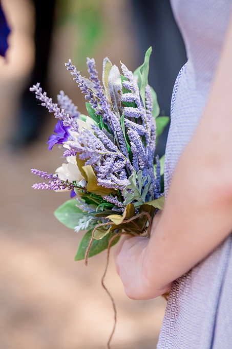 Purple wedding at Yosemite National Park