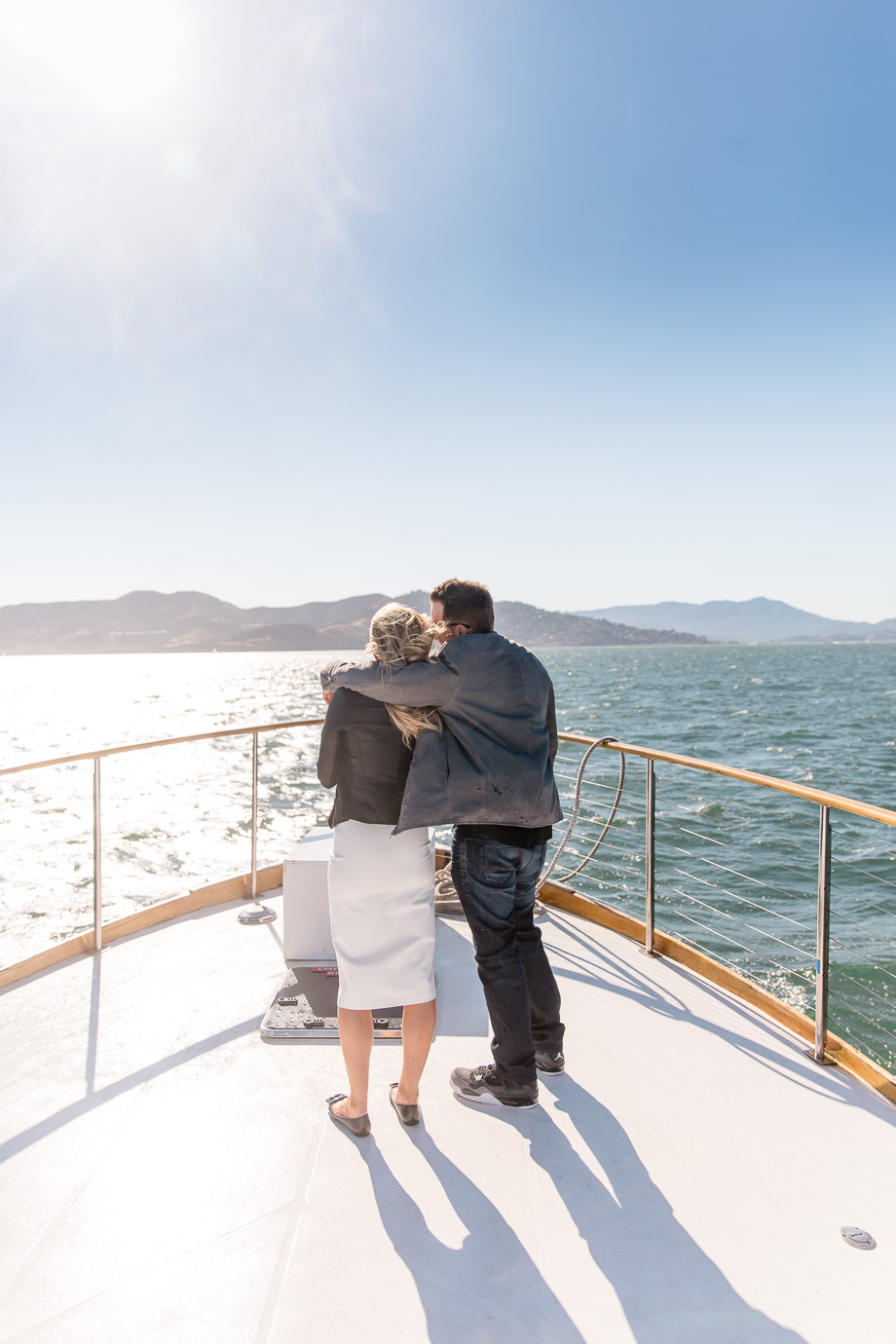 moment before he got down on one knee