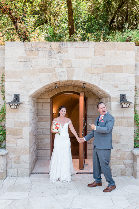 groom was super excited to see his bride