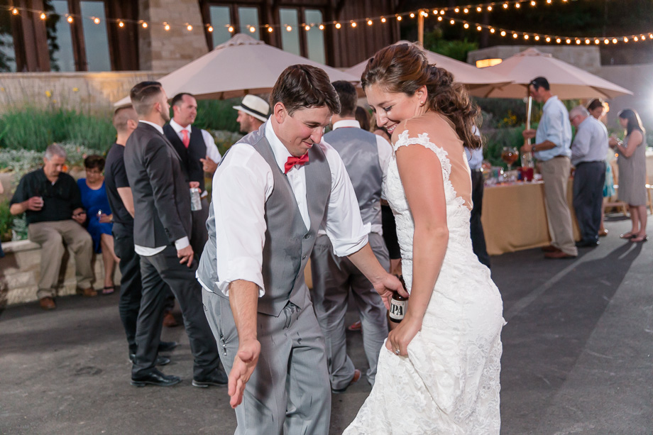 outdoor wedding open dance