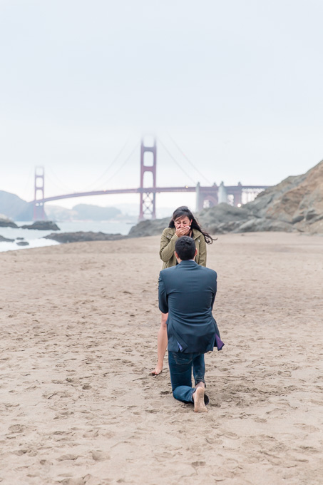 her happy tears said it all