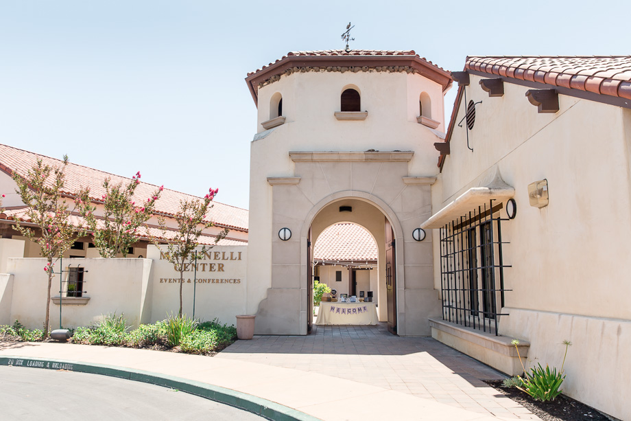 Front gate of Livermore Martinelli Event Center