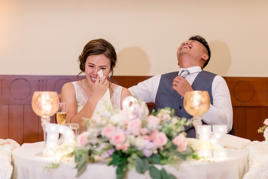 touching yet funny wedding toast