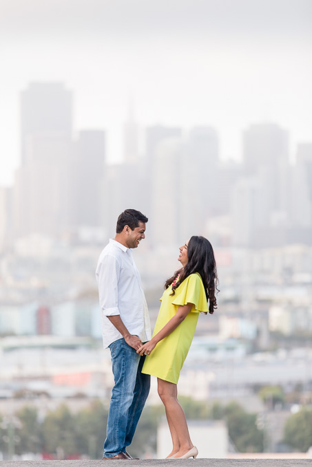 San Francisco urban engagement photo