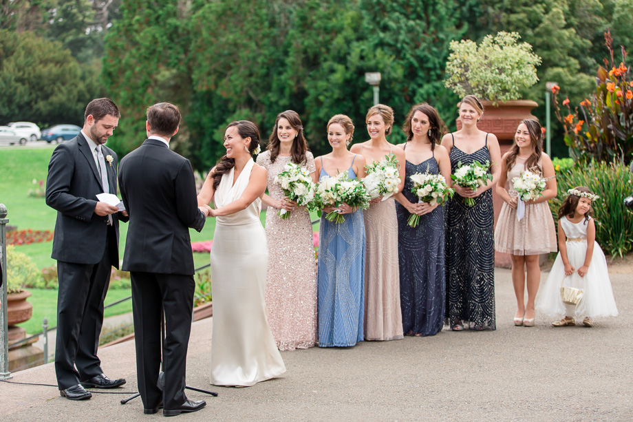 san francisco outdoor hollywood glamour wedding