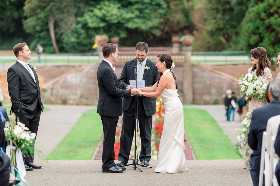 san francisco outdoor ceremony at golden gate park