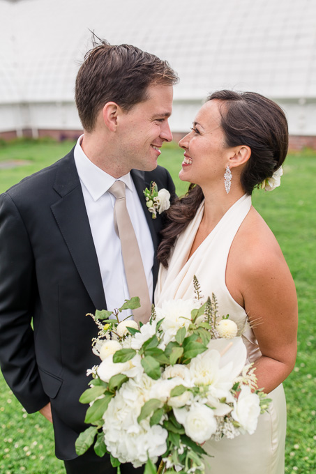 bride and groom formal