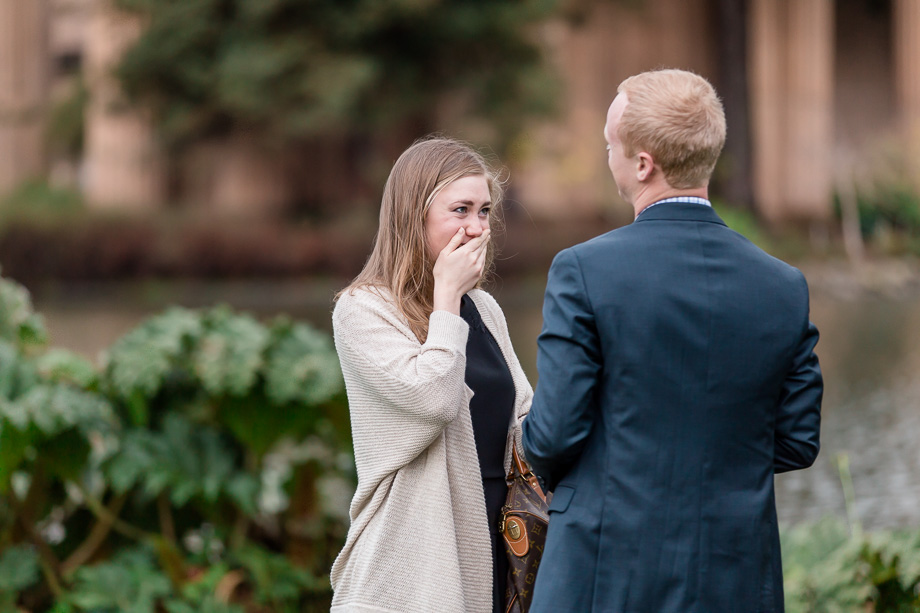 she still couldnt believe that he just proposed to her