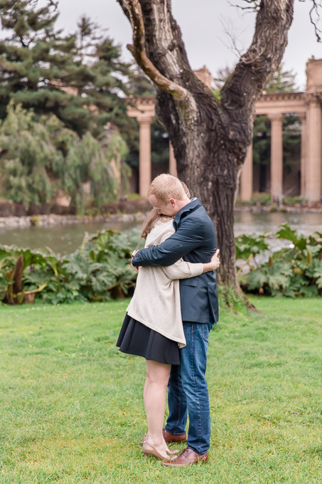 she said yes to his proposal