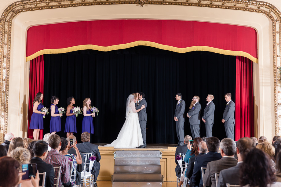 first kiss up on a stage