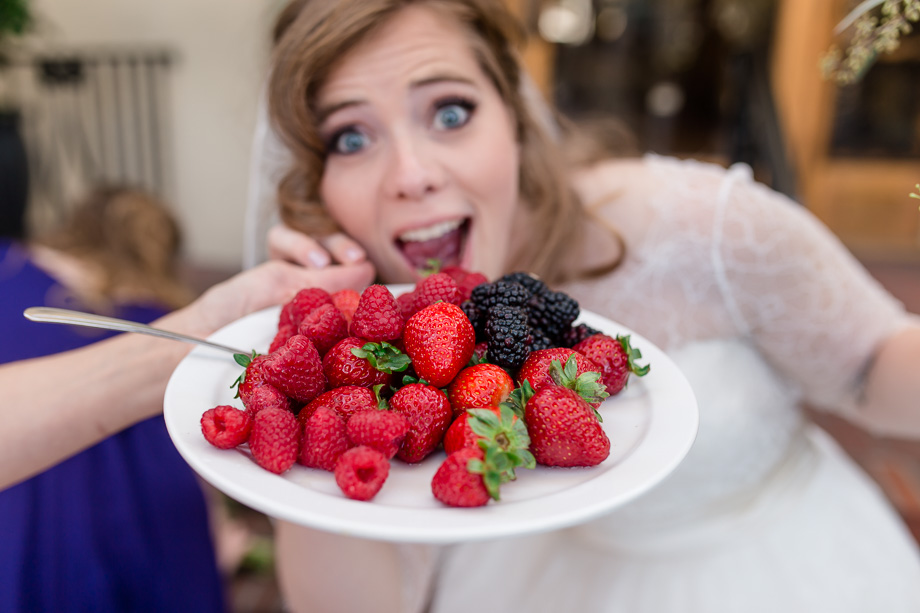 fresh fruit at the cocktail hour