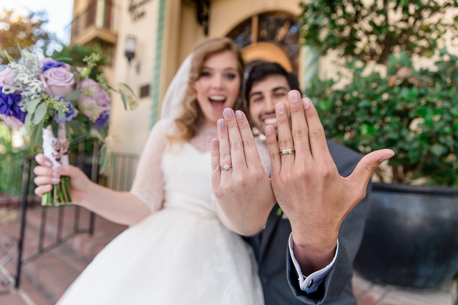 happily married at the San Jose Womans Club