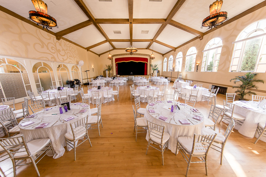 San Jose Womans Club wedding reception