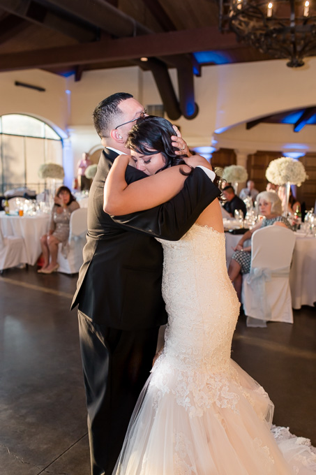 an emotional birde and brother dance