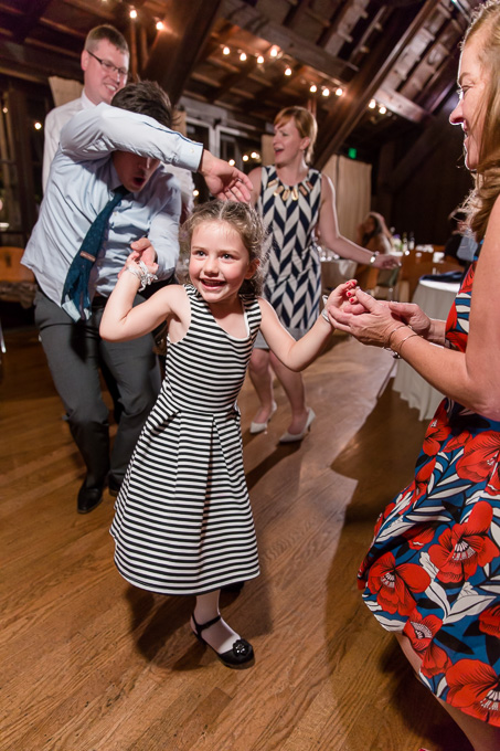 little wedding guest dancing