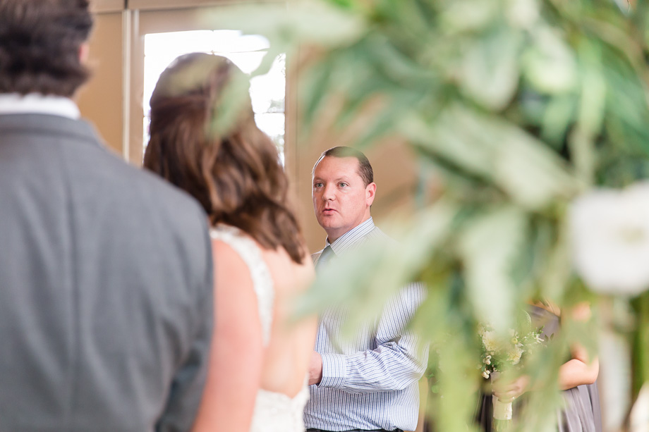 honorary guest at the wedding ceremony