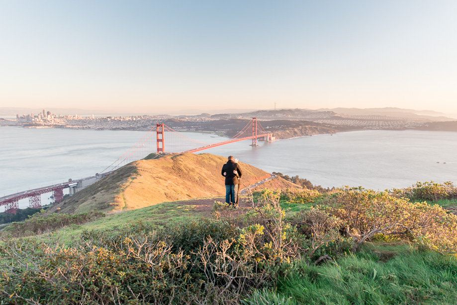 stunning view of golden gate bridge