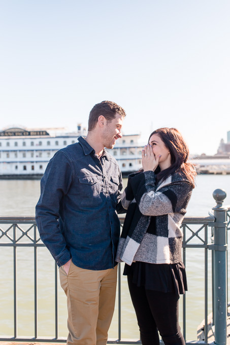 he asked her to marry him and she said yes