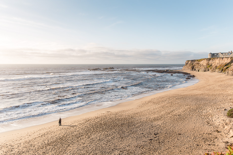 Half Moon Ritz Carlton is the perfect location for a romantic sunset surprise proposal overlooking the Pacific Ocean