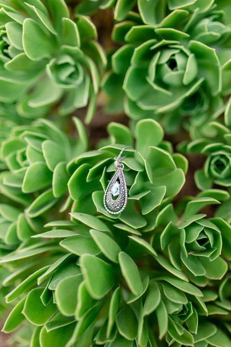 brides something blue nacklace