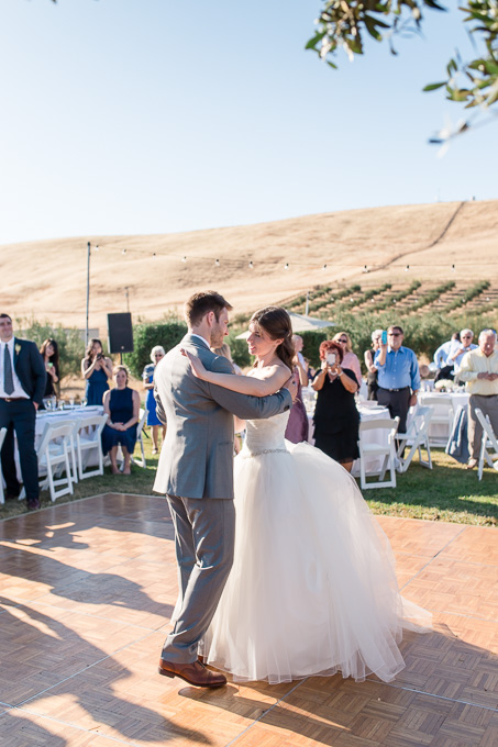 outdoor dancefloor with mountain as the backdrop