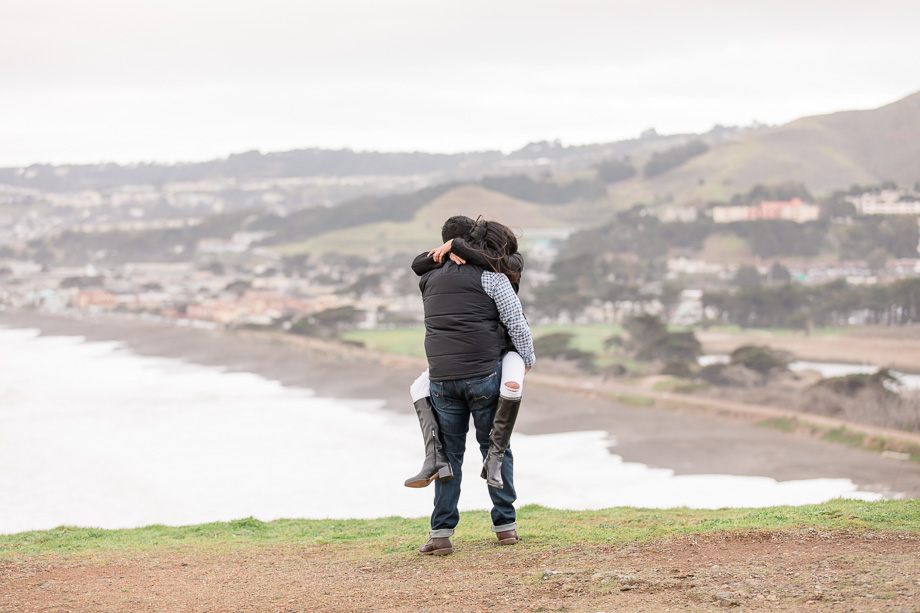 san francisco professional surprise engagement proposal photographer