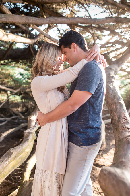Pacifica save the date engagement photo